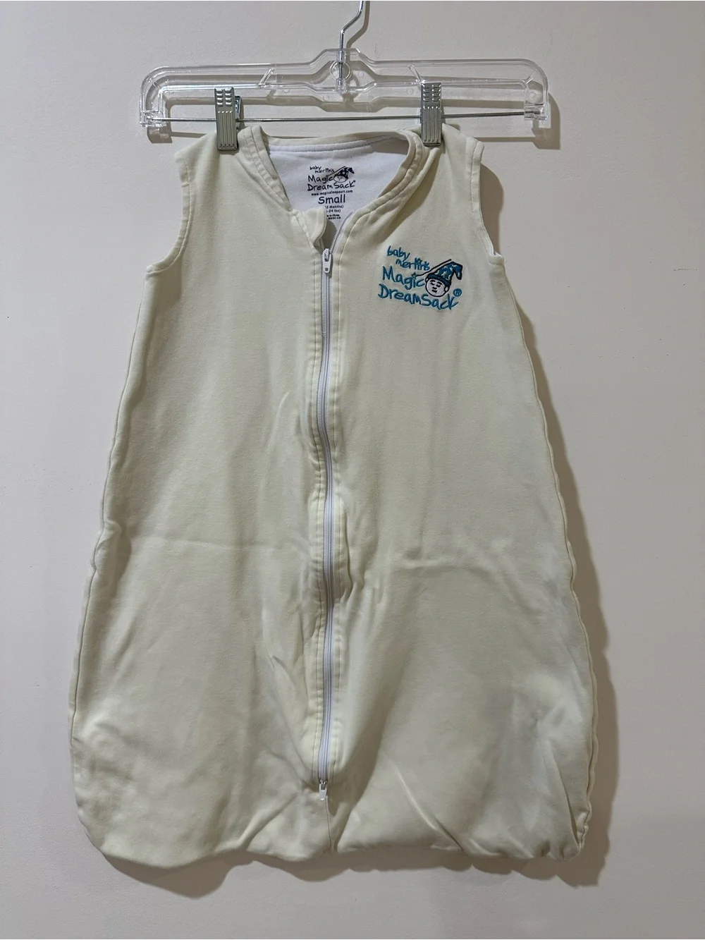 Baby Merlin’s Magic DreamSack Sleep Sack Light Yellow Small 6–12 Months
